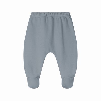 Gray Label-Baby Balloon Fit Footies GOTS-Stone Gray