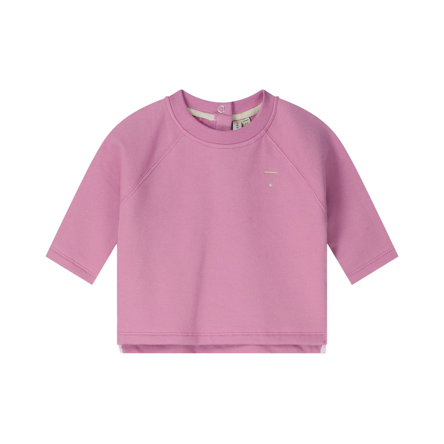 Gray Label-Baby Crewneck Sweat GOTS-Bubblegum