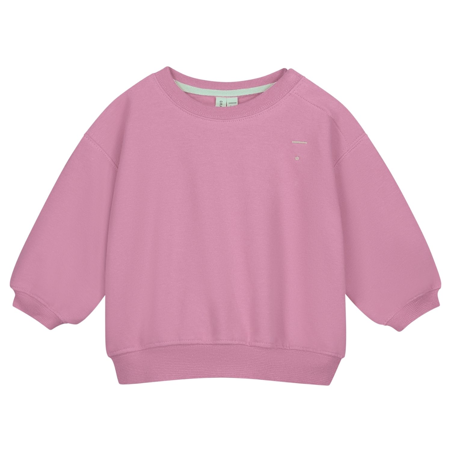 Gray Label-Baby Dropped Shoulder Sweater GOTS-Bubblegum