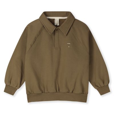 Gray Label-Polo Sweatshirt GOTS-Woody