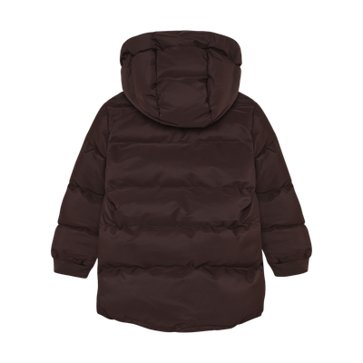 PRE-ORDER - ENFANT-Jacket Quilt, Solid-Coffee Bean