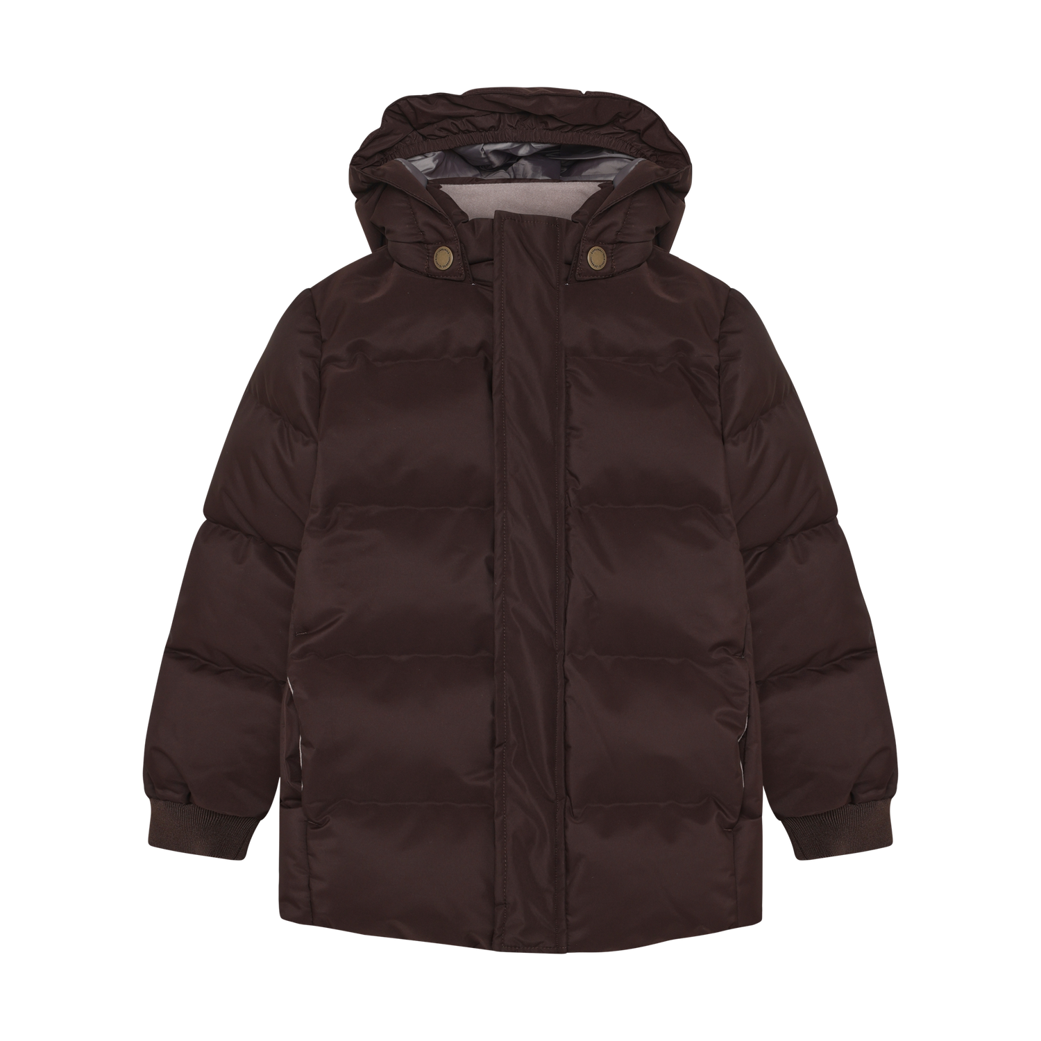 PRE-ORDER - ENFANT-Jacket Quilt, Solid-Coffee Bean