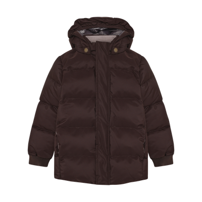 PRE-ORDER - ENFANT-Jacket Quilt, Solid-Coffee Bean