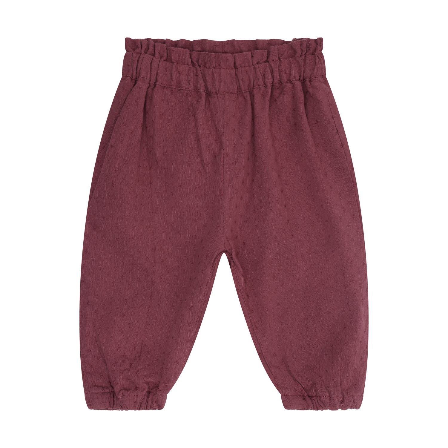 FIXONI-Pants Woven w. Lining-Crushed Berry