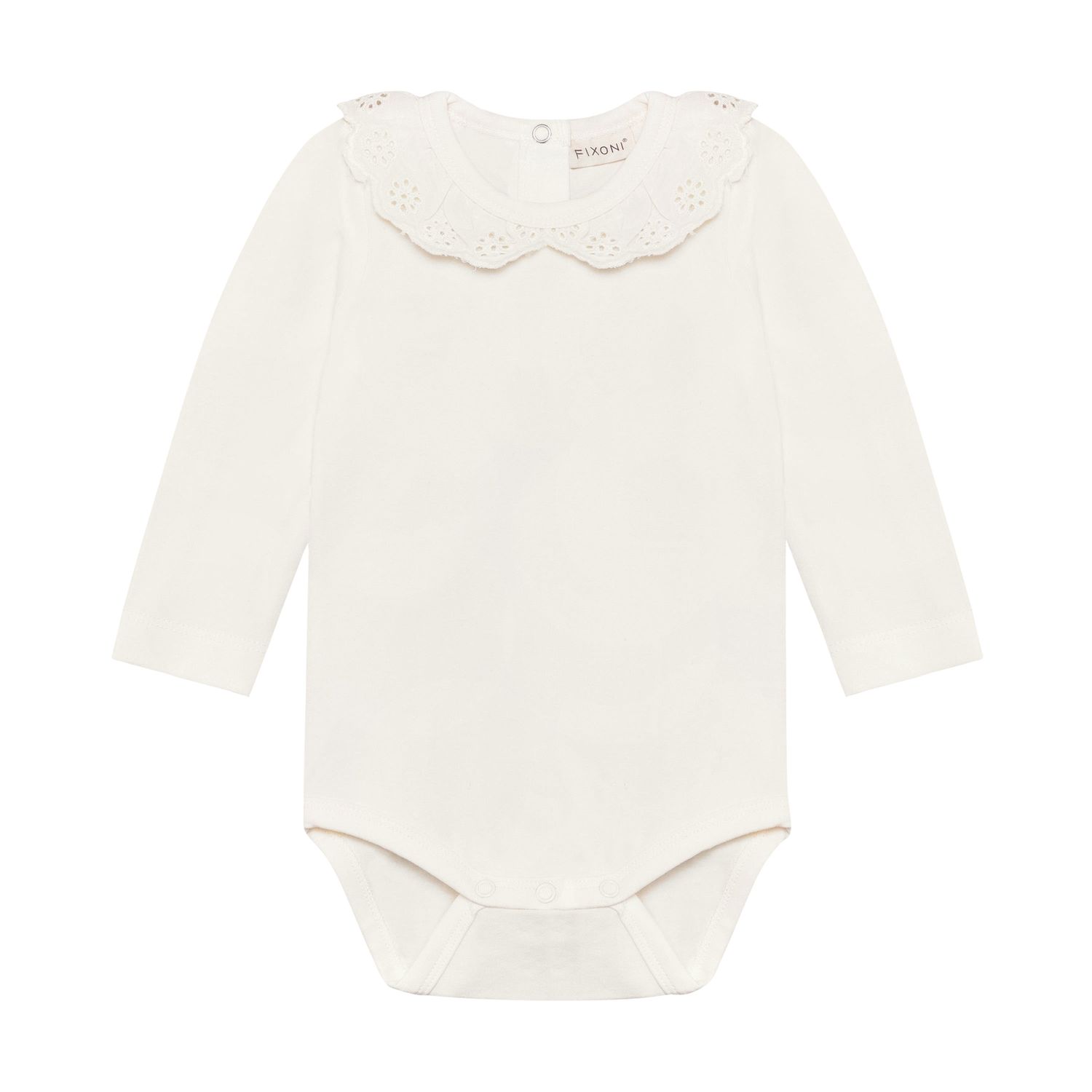FIXONI-Body LS w. Collar-Eggnog