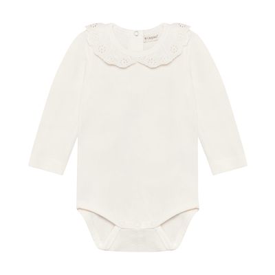 FIXONI-Body LS w. Collar-Eggnog