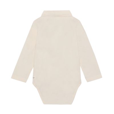 ENFANT-Body LS Polo-Pearled Ivory-1730