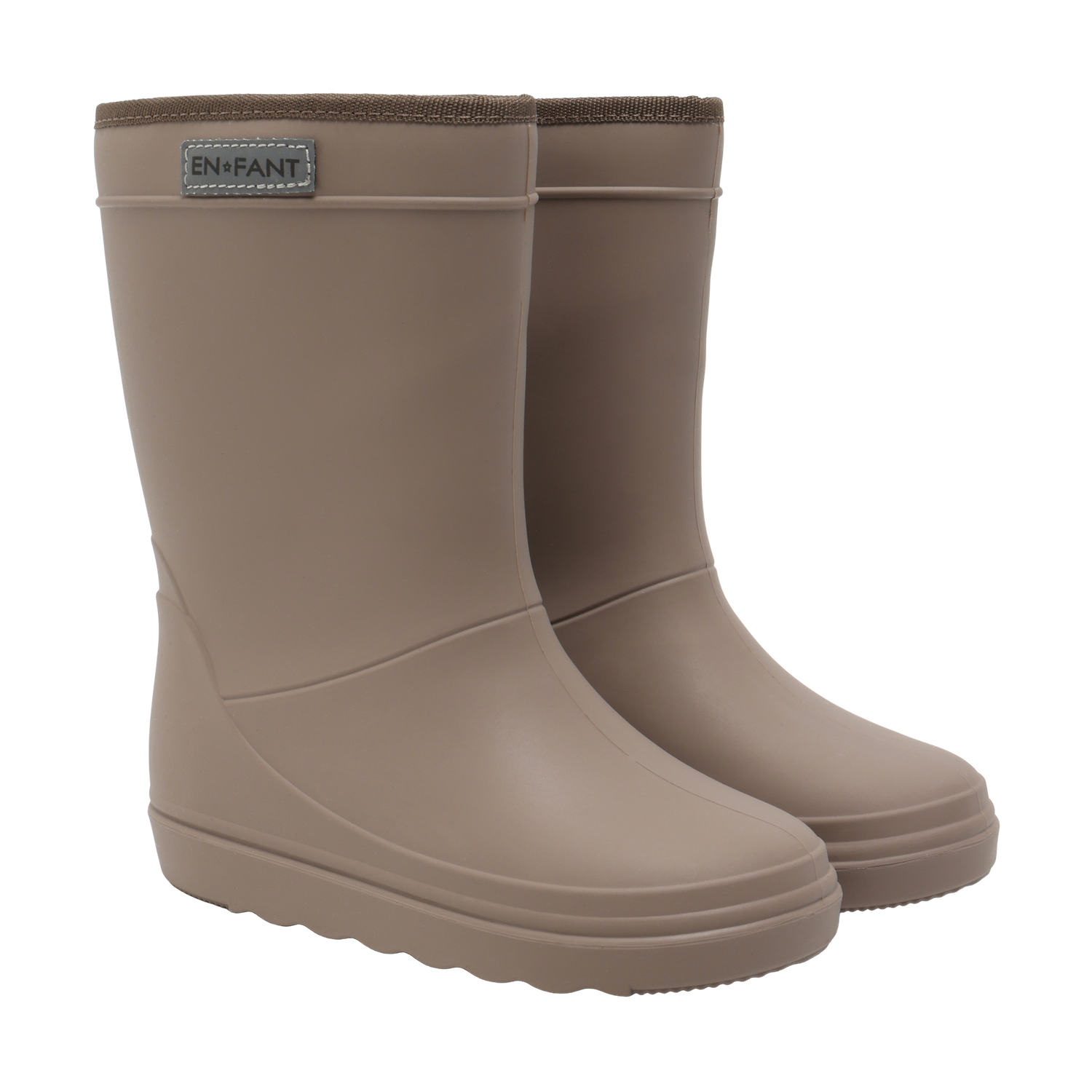 PRE-ORDER - ENFANT-Thermo Boots Solid-Pine Bark