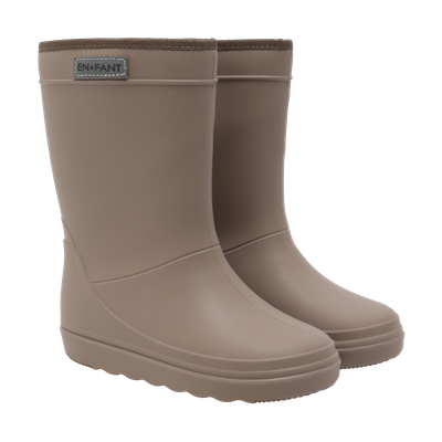 PRE-ORDER - ENFANT-Thermo Boots Solid-Pine Bark