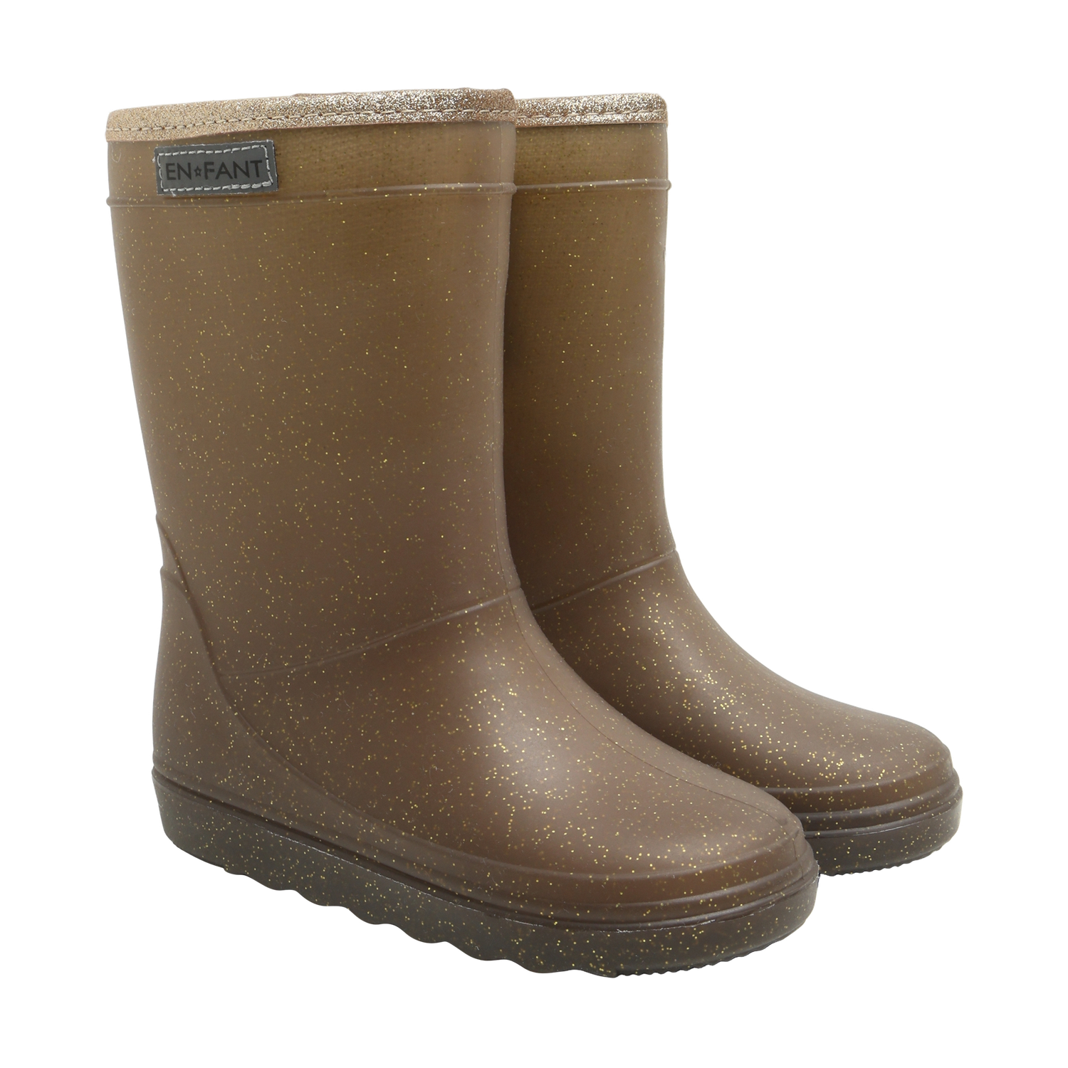 PRE-ORDER - ENFANT-Thermo Boots Glitter-Coffee Bean