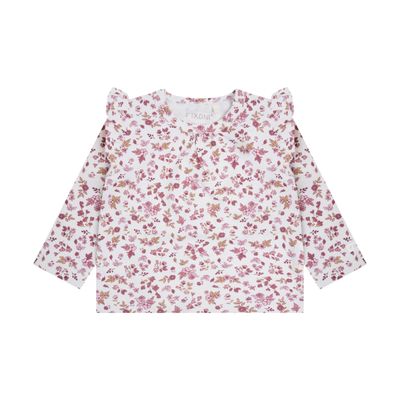 FIXONI-T-shirt LS-Nostalgia Rose
