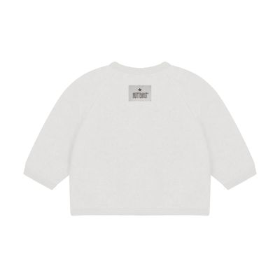 HUTTELIHUT-Jacket Wool Fleece w. Buttons-Tofu