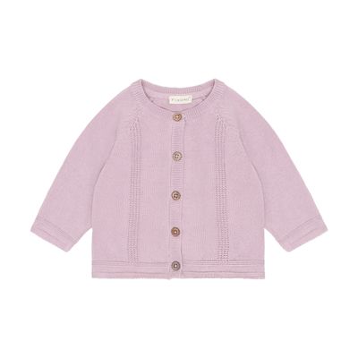 FIXONI-Cardigan Knit-Keepsake Lilac