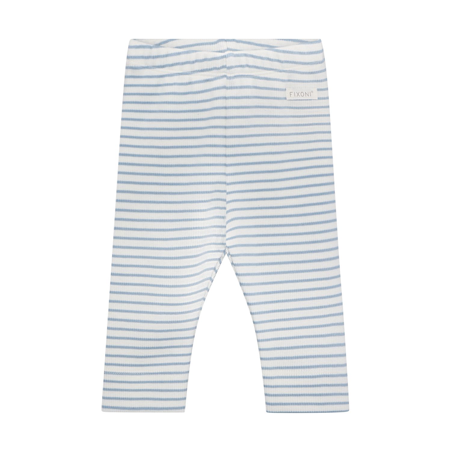 FIXONI-Leggings Rib-Dusty Blue