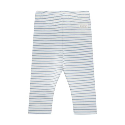 FIXONI-Leggings Rib-Dusty Blue