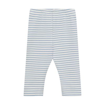 FIXONI-Leggings Rib-Dusty Blue