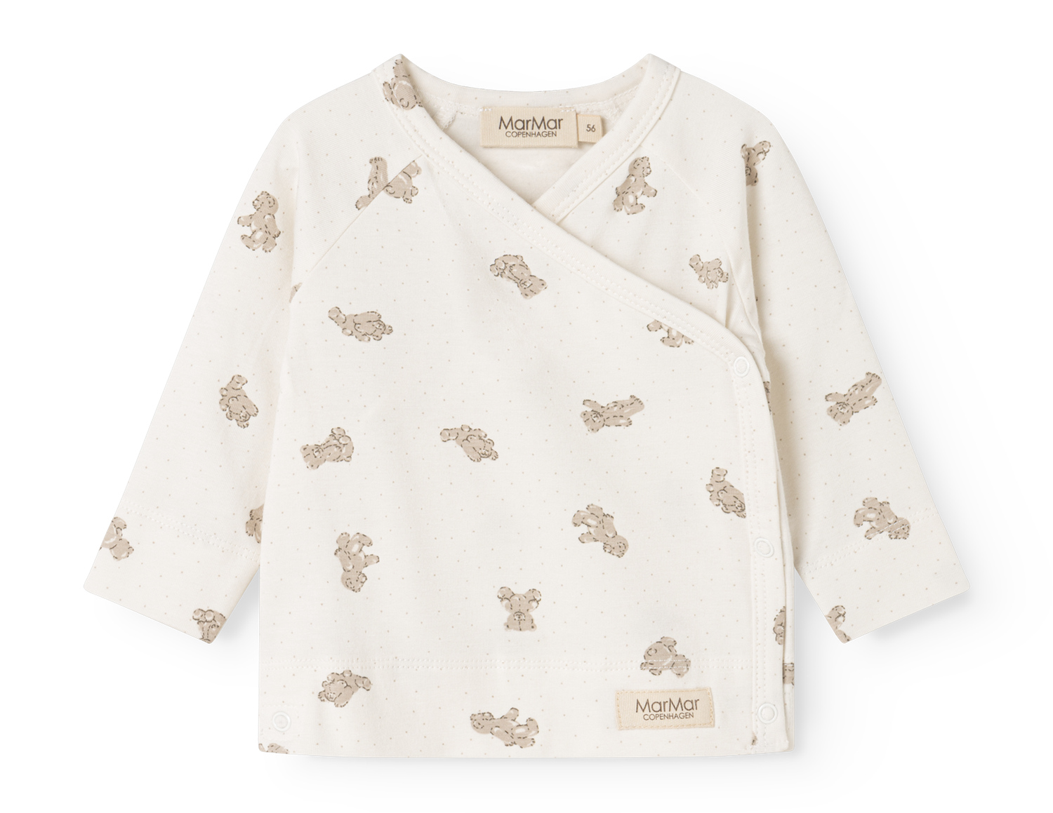 MarMar Copenhagen-Tuti Wrap LS-Teddybears-T-shirts