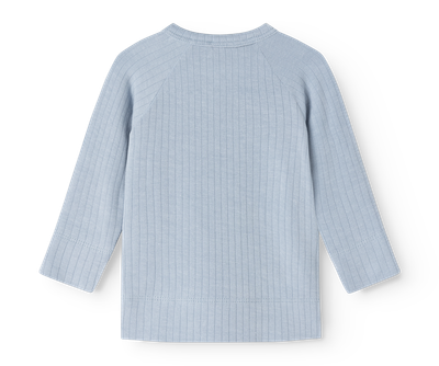 MarMar Copenhagen-Tuti Wrap LS-Blue Coast-T-shirts