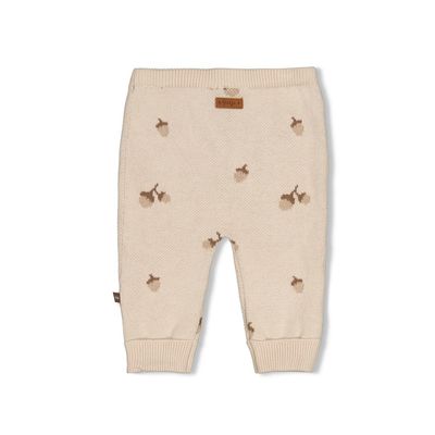 Feetje-Broek gebreid AO - The Knits-Zand