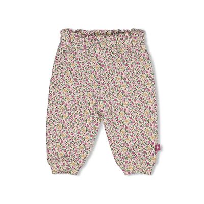 Feetje-Broek AOP - Afternoon Tea-Creme