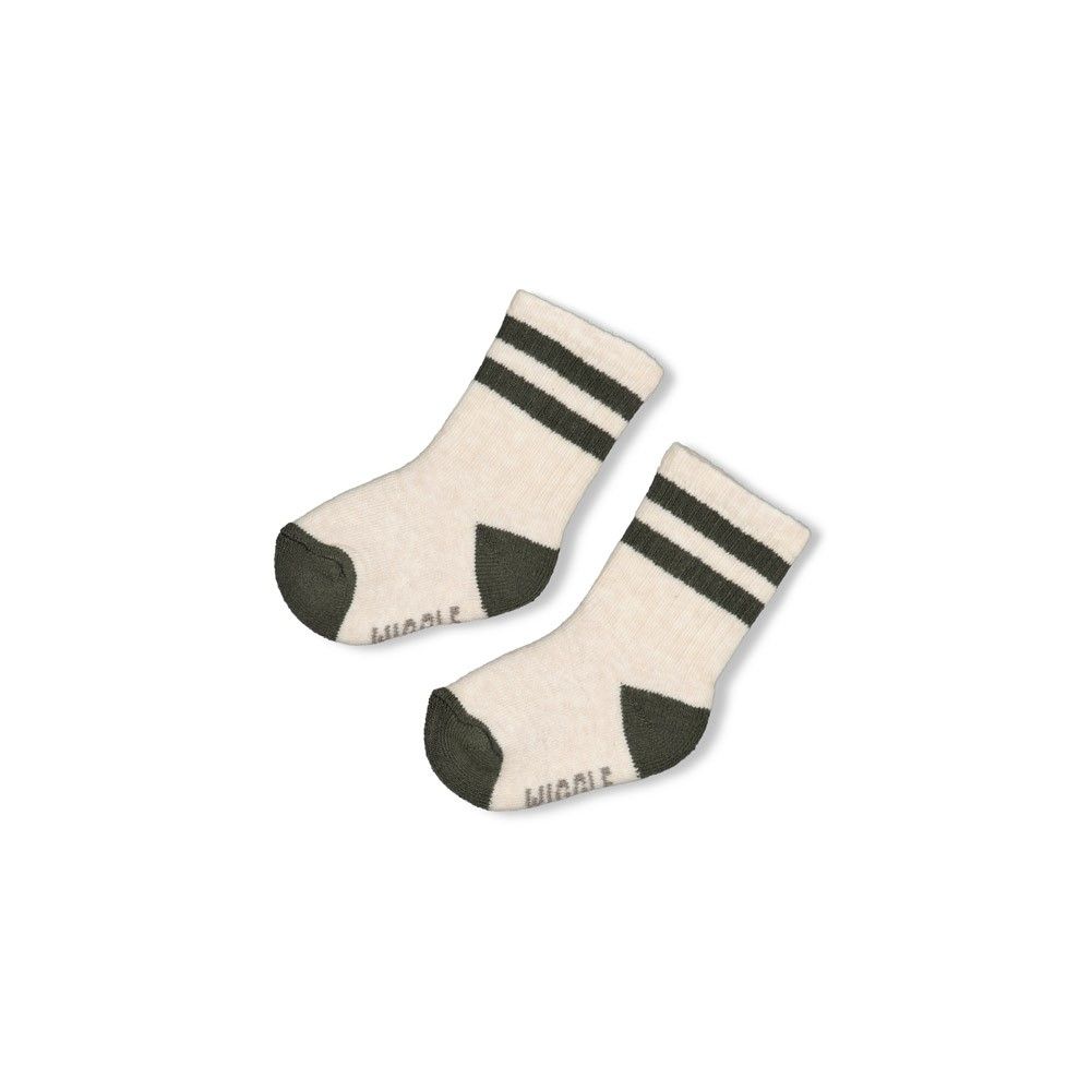 Feetje-Sokken - Wiggle and Waddle-Offwhite melange-W2622-50400384