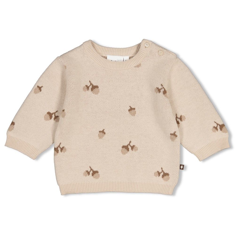 Feetje-Sweater gebreid AO - The Knits-Zand