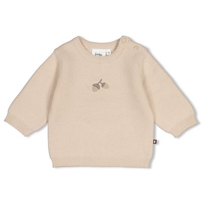 Feetje-Sweater gebreid - The Knits-Zand