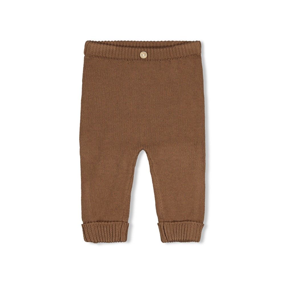 Feetje-Broek gebreid - The Knits-Bruin