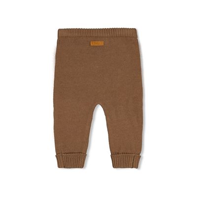 Feetje-Broek gebreid - The Knits-Bruin