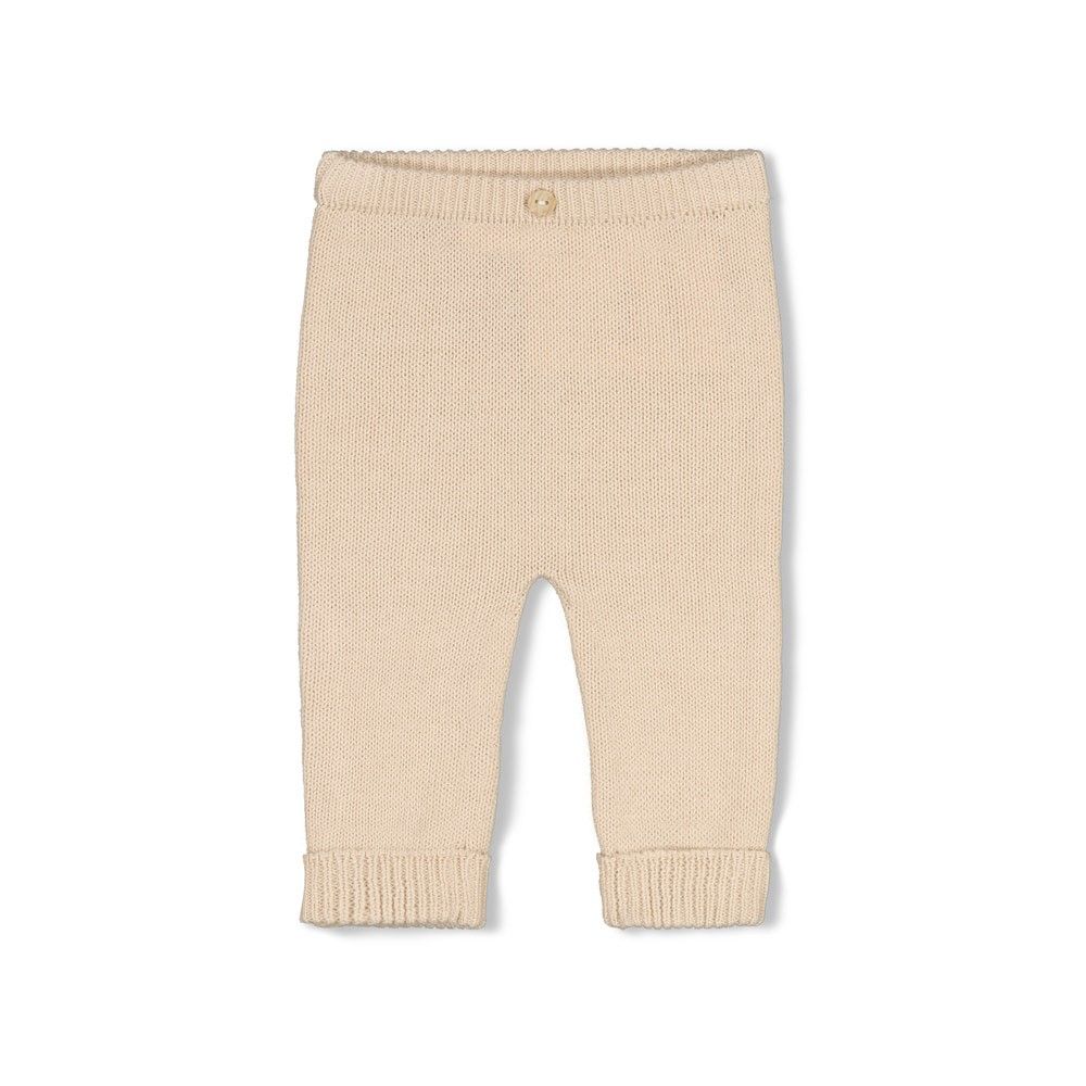 Feetje-Broek gebreid - The Knits-Zand
