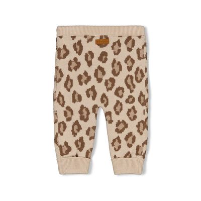 Feetje -Broek gebreid AO - The Knits-Zand