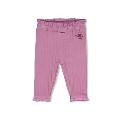 Feetje-Legging rib - Afternoon Tea-Lila