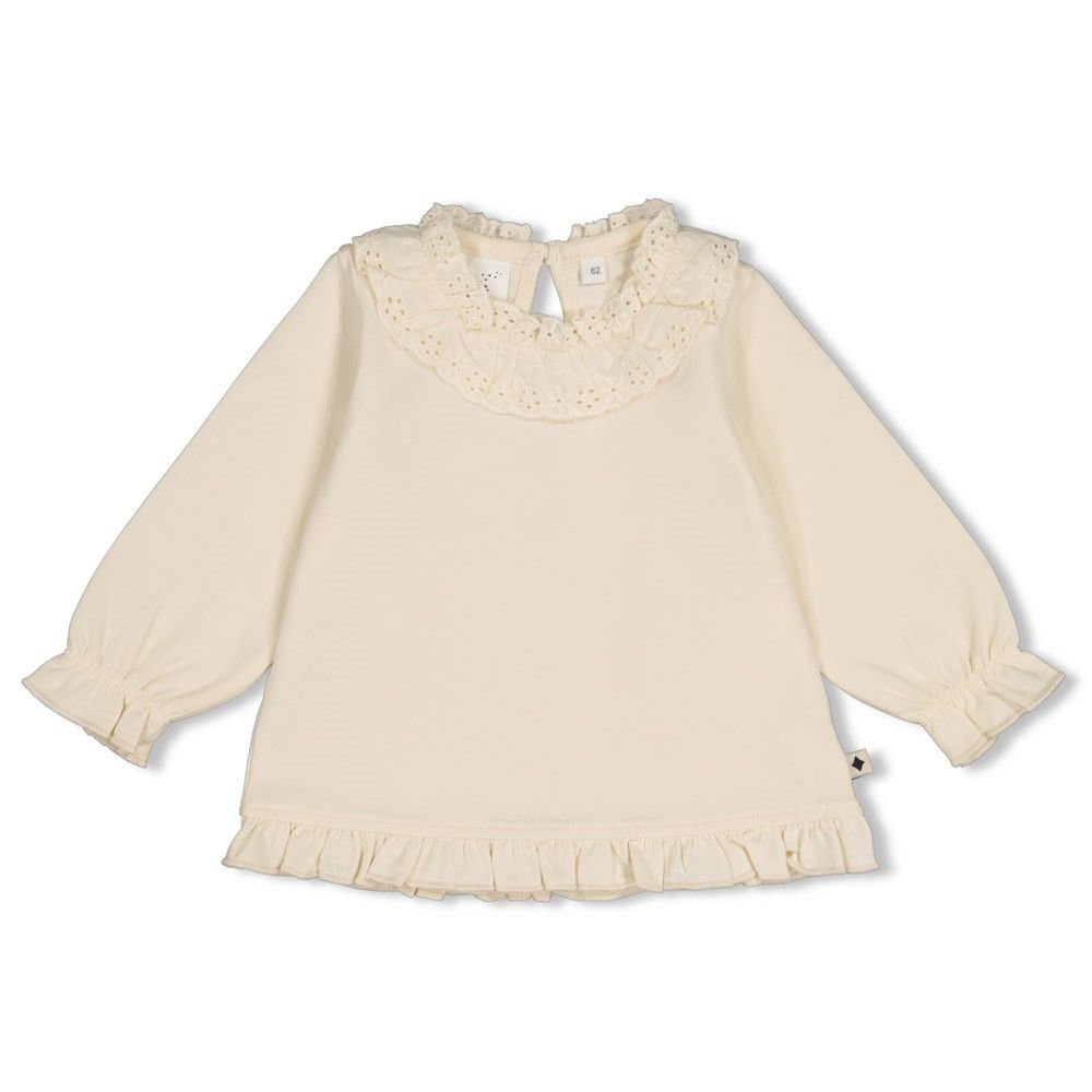 Feetje-Longsleeve met kraag - Winter Denims-Offwhite