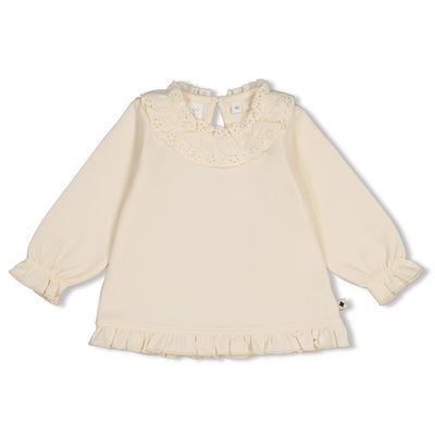 Feetje-Longsleeve met kraag - Winter Denims-Offwhite