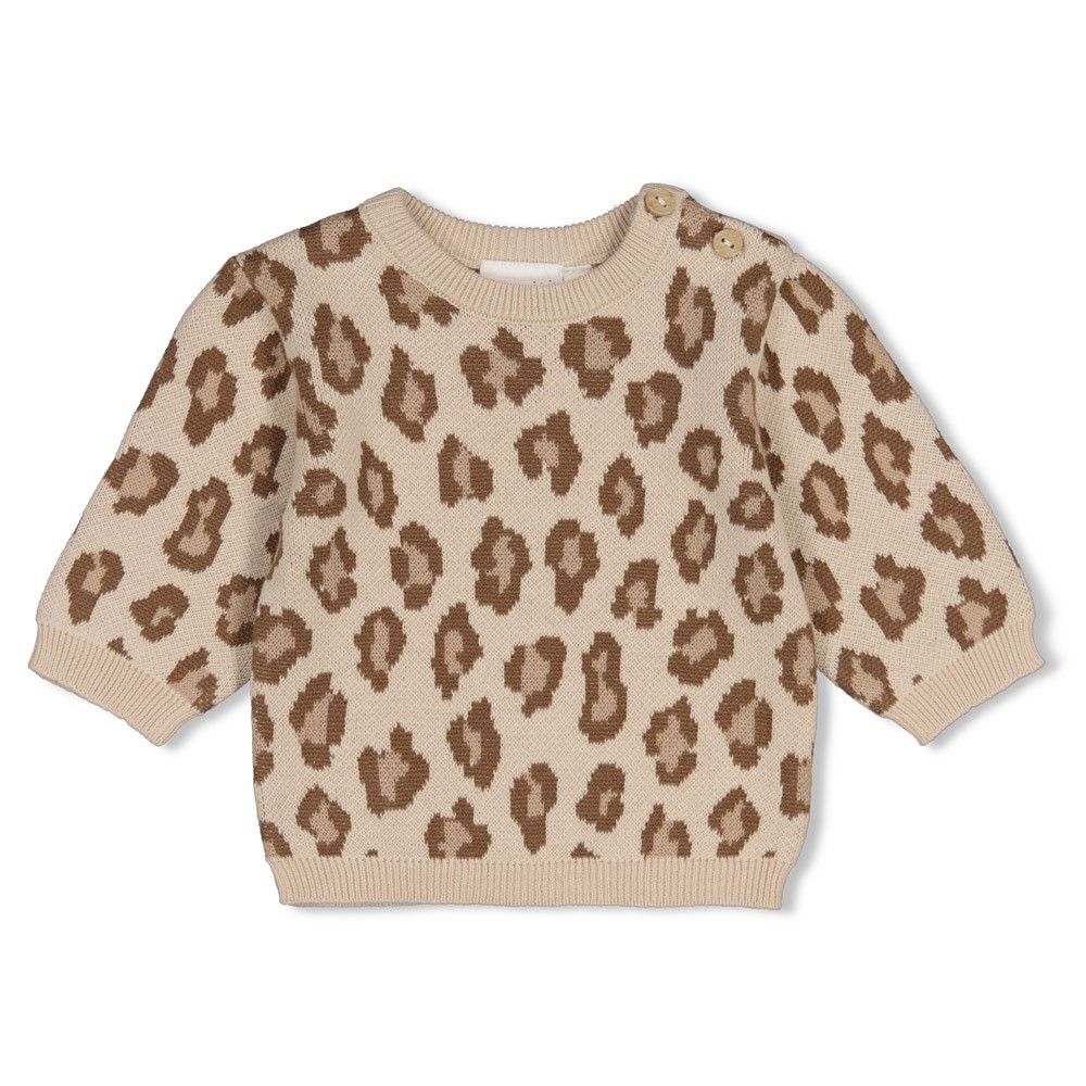 Feetje -Sweater gebreid AO - The Knits-Zand