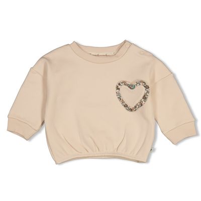 Feetje-Sweater boxy oversized - Lucky Bloombird-Offwhite-W2623-51602887