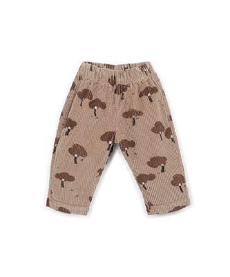 Play Up-PRINTED CORDUROY TROUSERS-DRAWING-