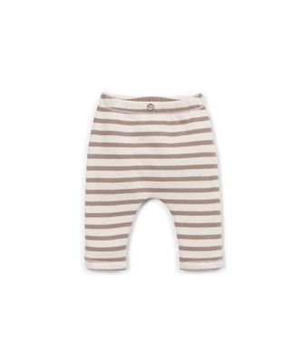 Play Up-STRIPED JERSEY LEGGINGS-DRAWING