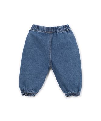 Play Up-DENIM TROUSERS-BLUE DENIM/
