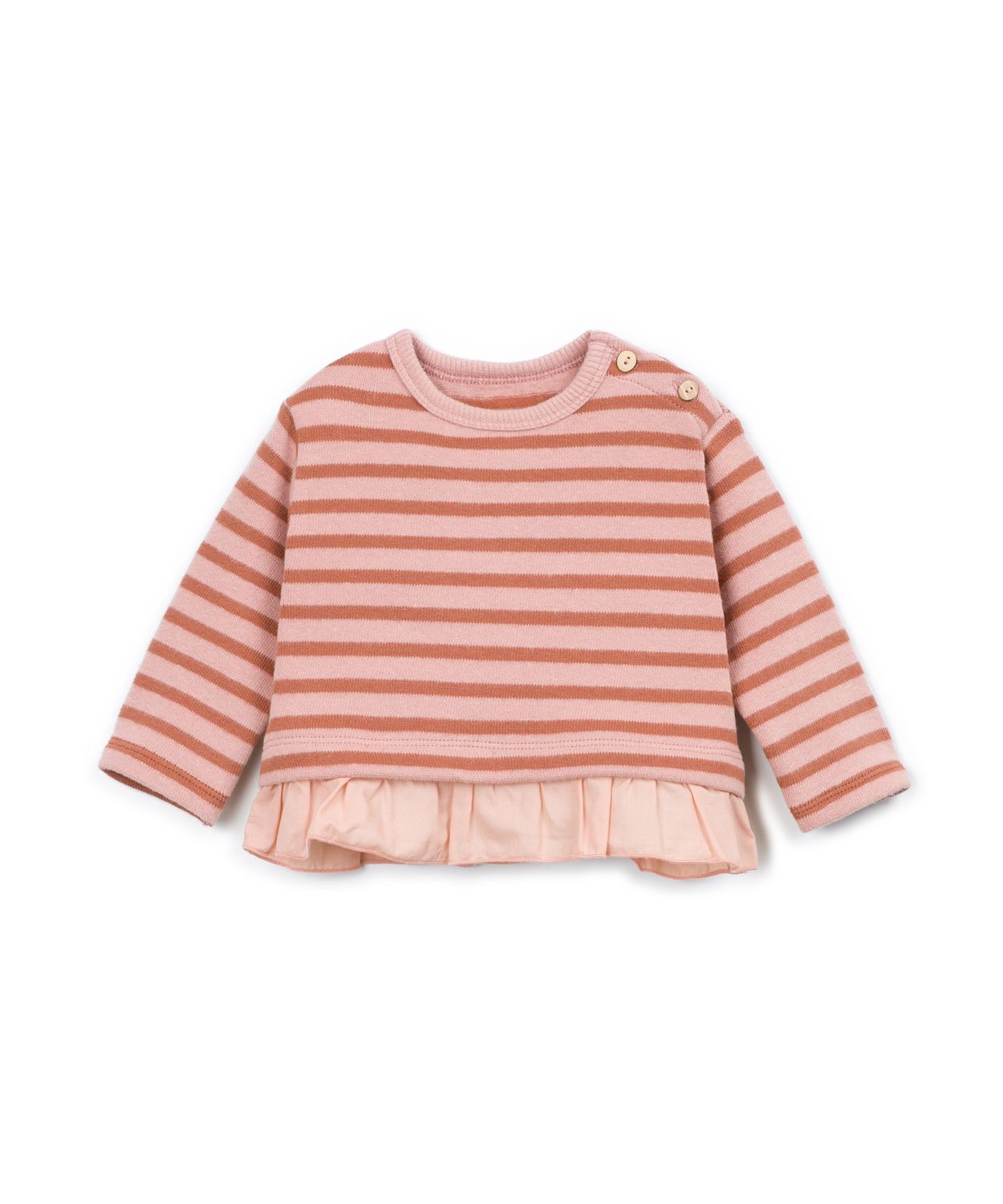 Play Up-STRIPED JERSEY SWEATER-TAPESTRYy