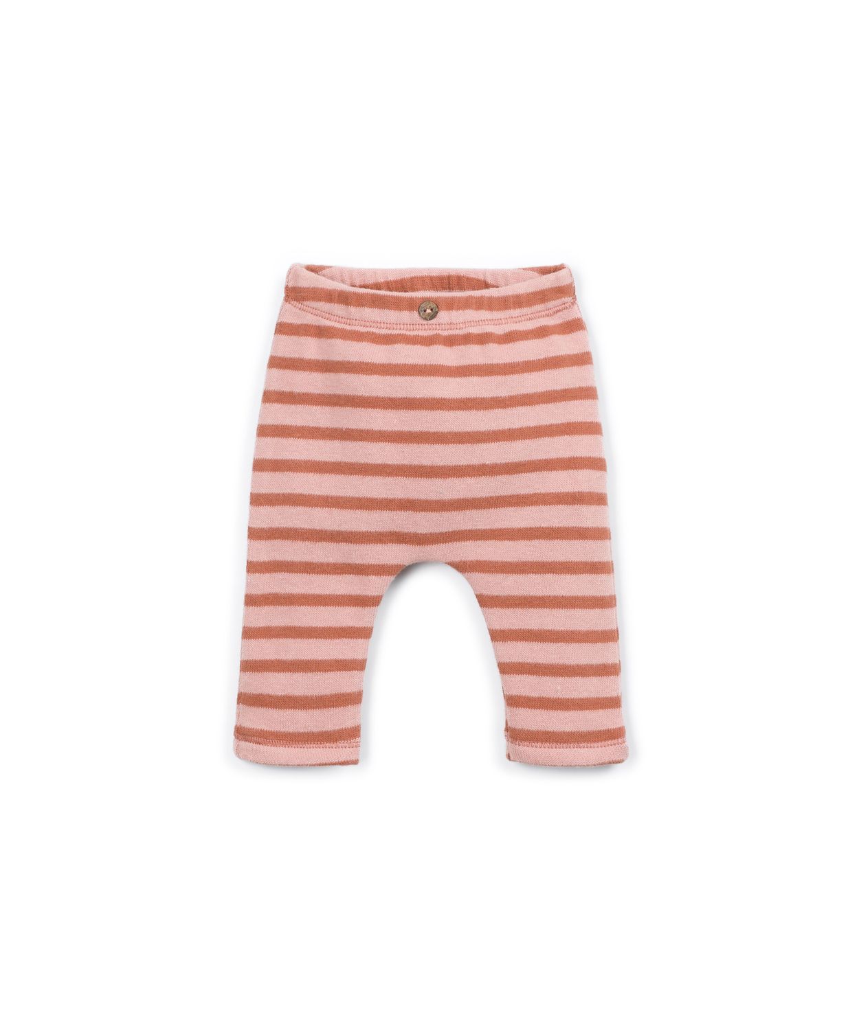 Play Up-STRIPED JERSEY LEGGINGS-TAPESTRY