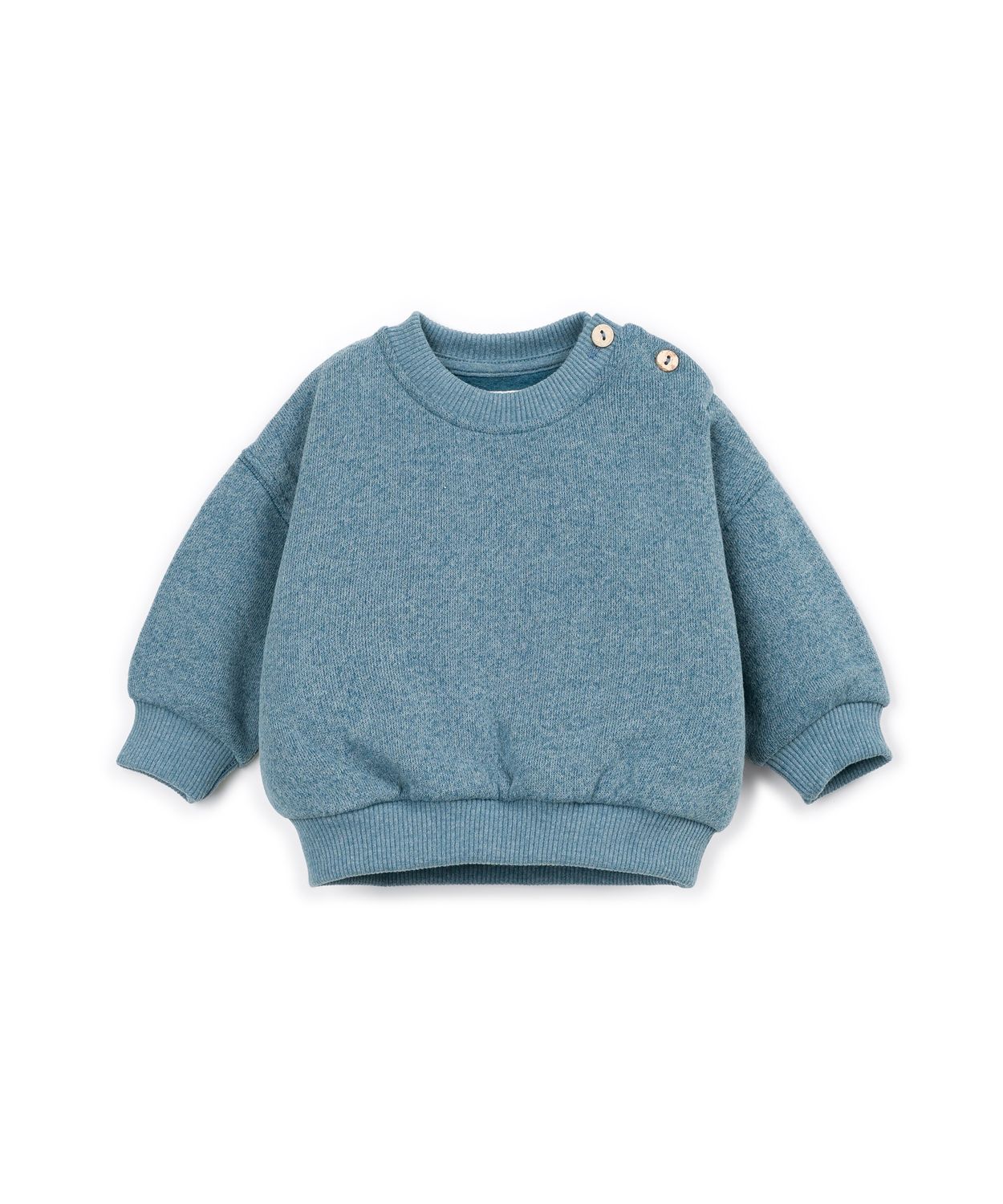 Play Up-FLEECE SWEATER-CYANOTYPE