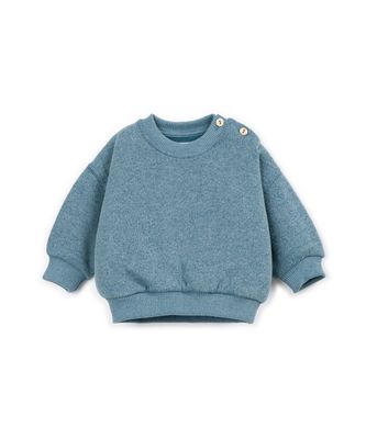 Play Up-FLEECE SWEATER-CYANOTYPE