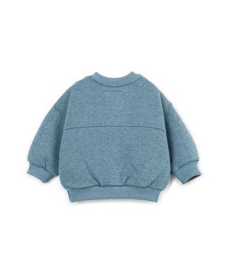 Play Up-FLEECE SWEATER-CYANOTYPE