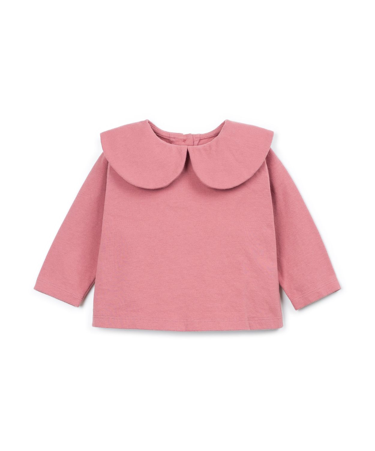 Play Up-JERSEY LS T-SHIRT-YARN-Roze