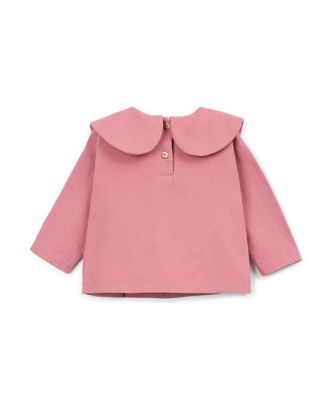 Play Up-JERSEY LS T-SHIRT-YARN-Roze