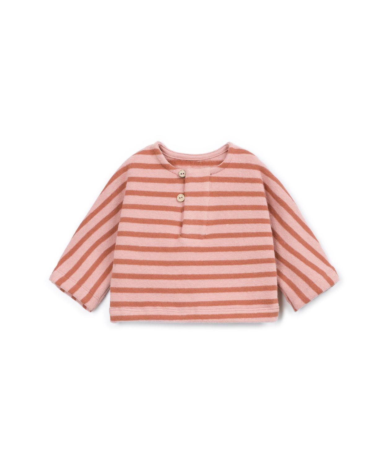 Play Up-STRIPED JERSEY SWEATER-TAPESTRY