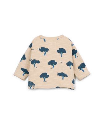 Play Up-PRINTED RIB FLAMÉ LS T-SHIRT-SKEIN-