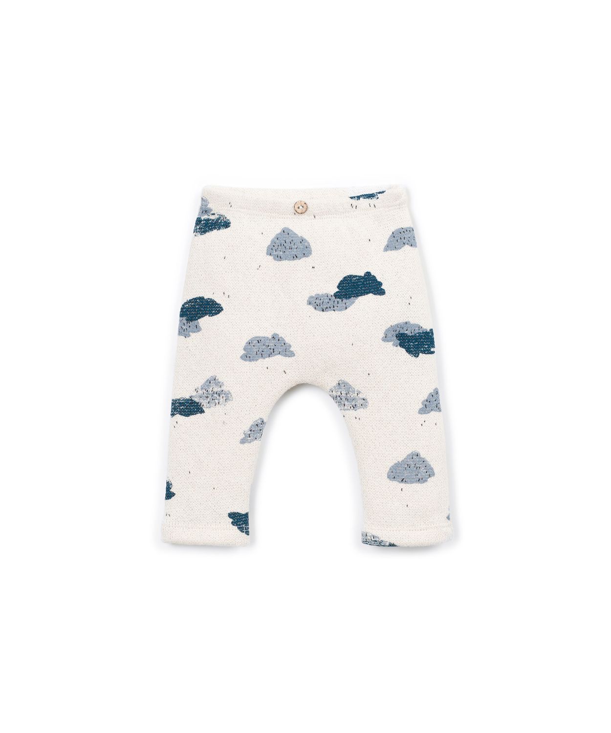 Play Up-PRINTED JERSEY LEGGINGS-CLOUDS DETAIL