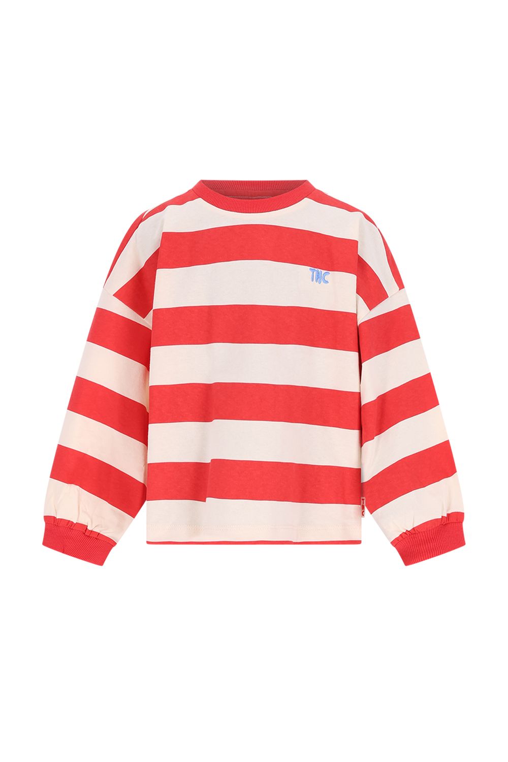 The New Chapter-The New Chapter Mattie Longsleeve-Mars red stripes
